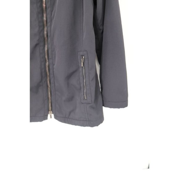 Armani Collezioni Jacket Mens 40 faux fur lined Full Zip Coat Made In Italy - Picture 4 of 16